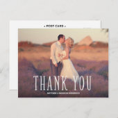 キュスト感謝してい | THANK 結婚 YOU POST CARD ポストカード (正面/裏面)