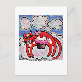 キュッピーケーキエンジェルはがき ポストカード