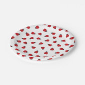 キュテストリトルレディバグ子供の誕生日パーティー ペーパープレート (アングル)