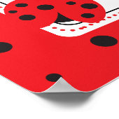 キュテストリトルレディバグ子供の誕生日パーティー ポスター (角)