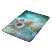 キュドリーかわいこちゃんフクロウ バスマット (アングル)