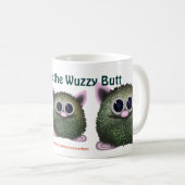 キュドリーなウジーお尻ドリンクマグを巻き合わせる コーヒーマグカップ (正面右)