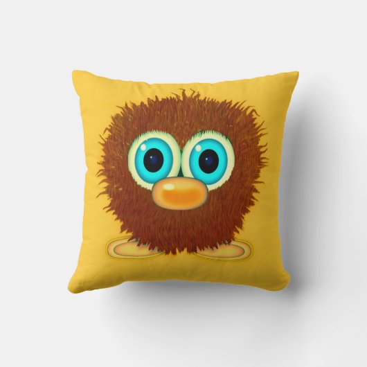 キュドリーなウジーお尻両面枕を巻く クッション (裏面)