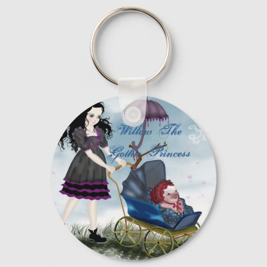 キュドリーベーコンキーチェーン キーホルダー (正面)