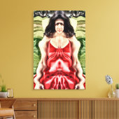 キュビスムの女性 キャンバスプリント (インサイチュ (リビング))