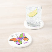 キュビズムお洒落バタフライコースター コースター (側面)