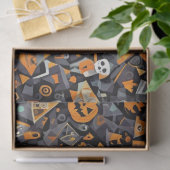 キュビズムのハロウィーン 薄葉紙 (ギフト)