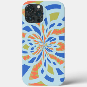 キュビズムモダンの背景 iPhone 13 PRO MAXケース