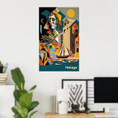 キュビズム・マラガ ポスター (ホームオフィス)