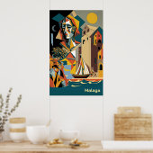 キュビズム・マラガ ポスター (キッチン)