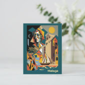 キュビズム・マラガ ポストカード (スタンド正面)