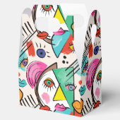 キュビモダンム抽象芸術女子アート顔アート フェイバーボックス (オープン)