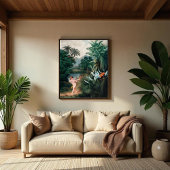 キュピッインスパイアドの愛のある植物 ポスター