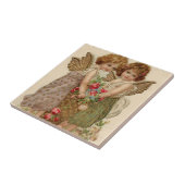 キュピッドケルビエンジェル忘れバラ – メノー タイル (側面)