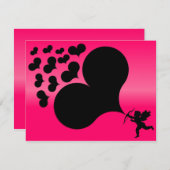 キュピド射撃、 発砲ハート シーズンカード (正面/裏面)