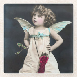 キュピ怒ッド ガラスコースター