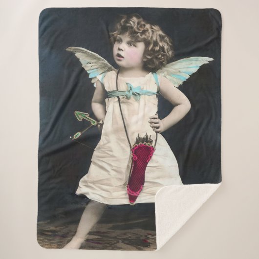 キュピ怒ッド シェルパブランケット (正面)
