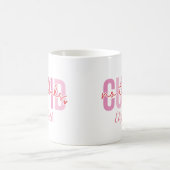 キュピ感謝していッドおもしろい名前をカスタムするバレンタインデー コーヒーマグカップ (中央)