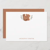 キュブベアーウッドランド サンキューカード