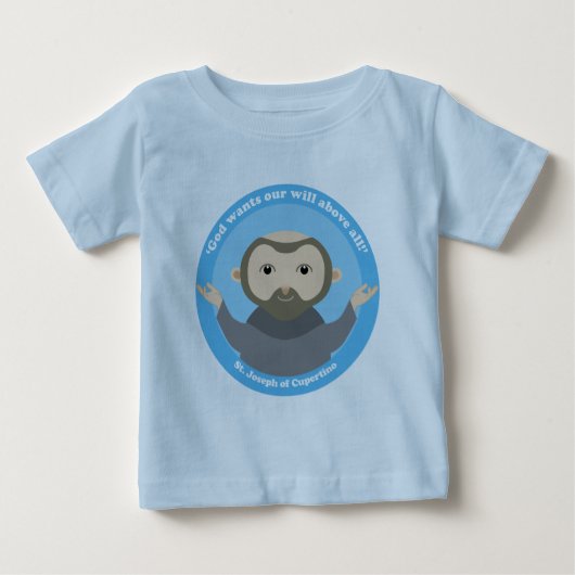 キュペルティーノの聖ヨセフ ベビーTシャツ (正面)