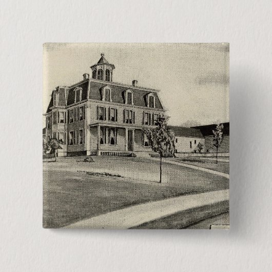 キュポラファーム 缶バッジ (正面)