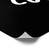 キュムベルグキュウリおもしろいープンダークBG ポスター (角)