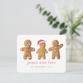 キュモダンート水彩ジンジャーブレッドマン シーズンカード (スタンド正面)