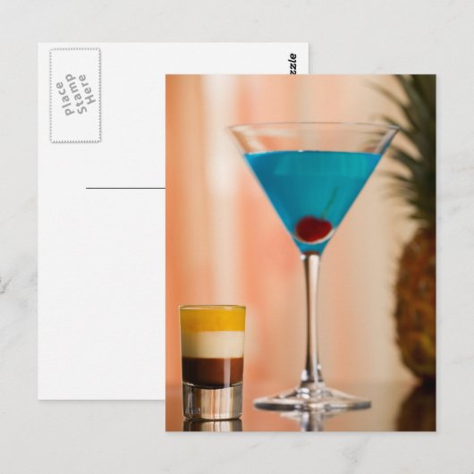 キュラカオカクテル ポストカード (正面/裏面)