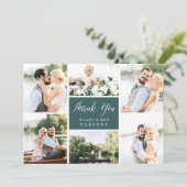 キュラシブ | 結婚のフォトフラットサンキューカード サンキューカード (スタンド正面)