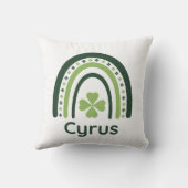 キュラスクローバーボホーレインボー クッション (裏面)