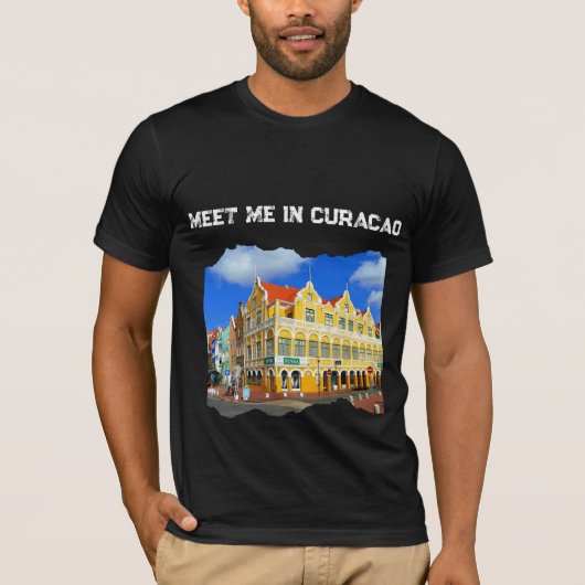キュラソーで会いましょう Tシャツ (正面)