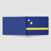 キュラソー国旗 ゲストブック (全面)