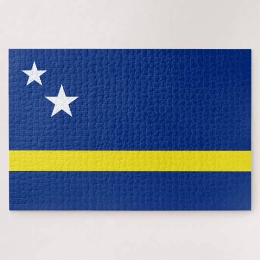 キュラソー国旗 ジグソーパズル (横)
