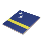 キュラソー国旗 タイル (側面)