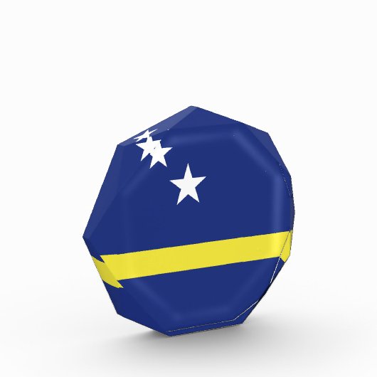 キュラソー国旗 フォトブロック (左)