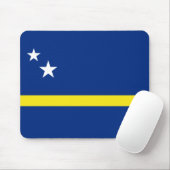 キュラソー国旗 マウスパッド (マウス)