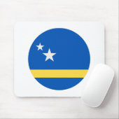 キュラソー国旗 マウスパッド (マウス)