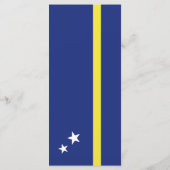 キュラソー国旗 メニュー (裏面)