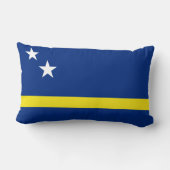 キュラソー国旗 ランバークッション (裏面)