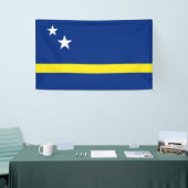 キュラソー国旗 横断幕 (トレードショー)