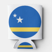 キュラソー国旗 缶クーラー (裏面)