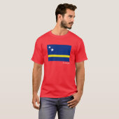 キュラソー国旗 Tシャツ (正面フル)