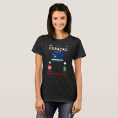 キュラソー島が呼んでいる Tシャツ (正面フル)