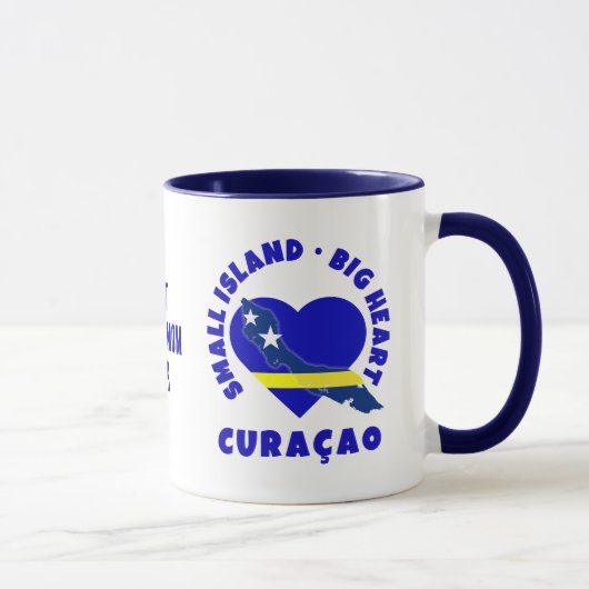 キュラソー島のカスタムベストサッカーママ マグカップ (右)