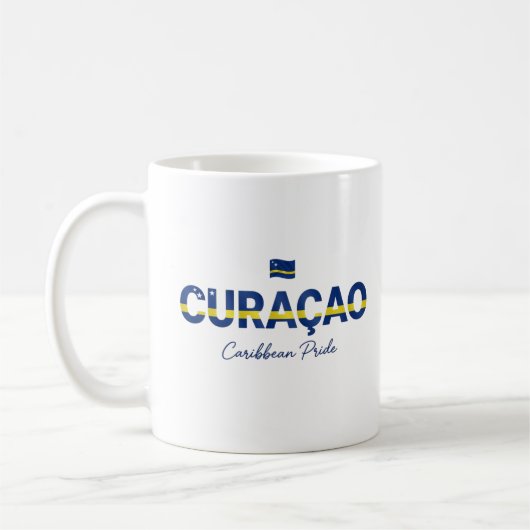 キュラソー島の名前 | いつものプライド コーヒーマグカップ (左)