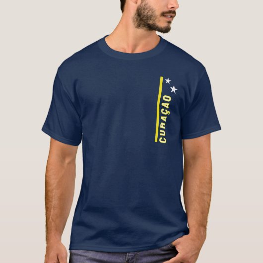 キュラソー島の旗 Tシャツ (正面)