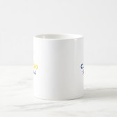 キュラソー島の紋章 | 日常の誇り コーヒーマグカップ (中央)