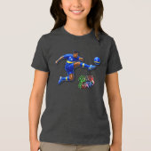 キュラソー島 トライブレンドＴシャツ (正面)