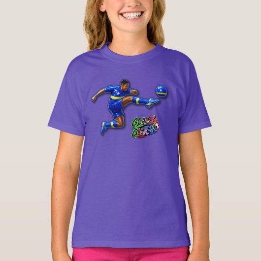 キュラソー島 Tシャツ (正面)
