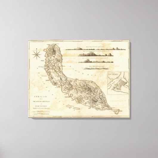 キュラソー キャンバスプリント (正面)